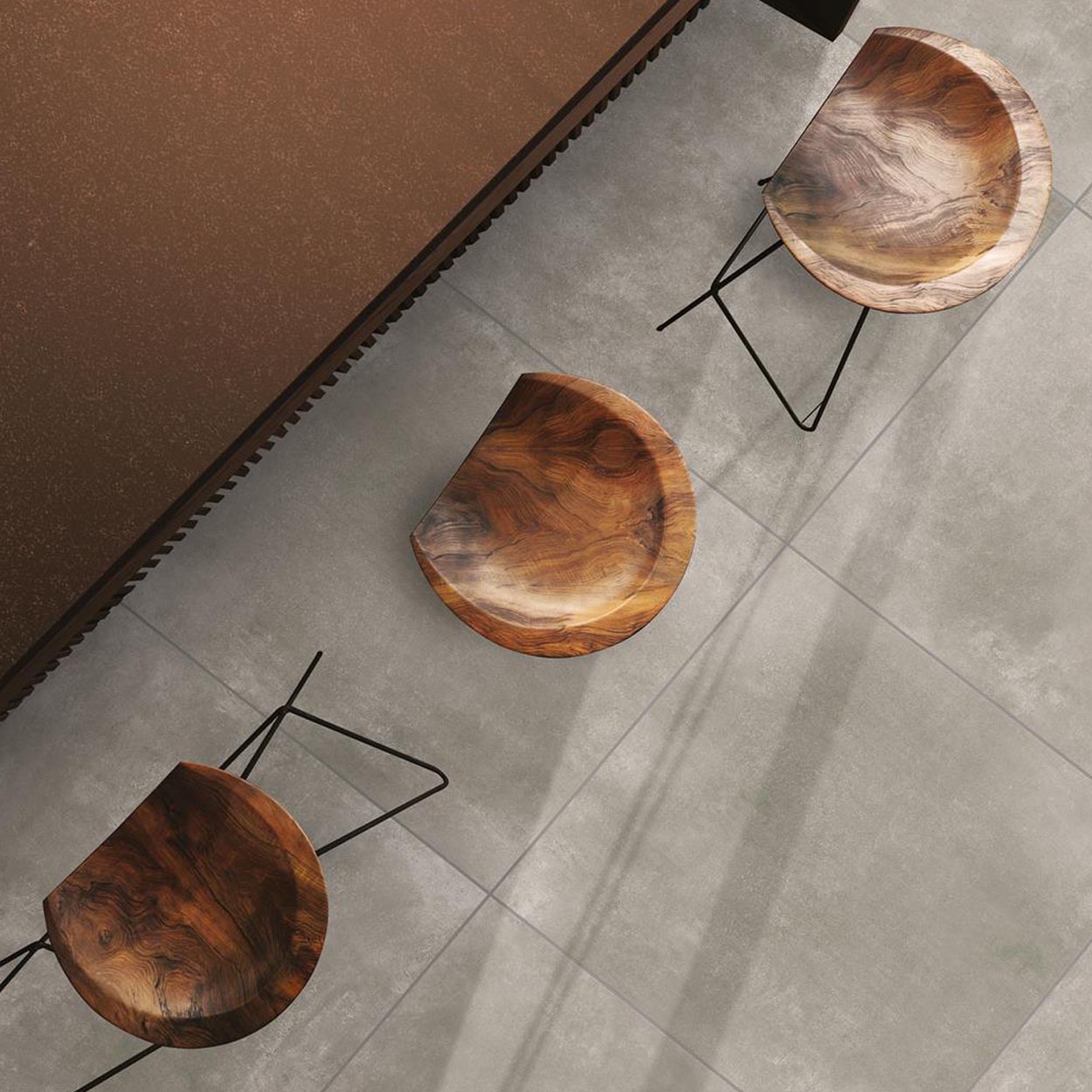 KeraSelect Corfu Vloertegel Warm Grey 60x60cm